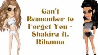 Can't remember to forget you - MSP version