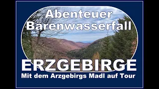 Abenteuer Bärenwasserfall (Medvědí vodopád) in Tschechien