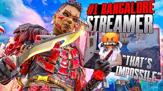 STREAMERS CANNOT BELIEVE THE FASTEST BANGALORES MOVEMENT..(ft Faide) (KILLING TWITCH STREAMERS APEX)