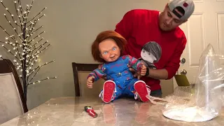 Unboxing My Chucky And Good Guy Doll!!