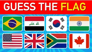 Guess the Country by the Flag 🌍 | World Flags Quiz 🧠