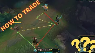 How to play ADC/Botlane. Step 2 : Trading during "lane phase"