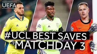 GUILHERME, ONANA, TER STEGEN: #UCL Best Saves, Matchday 3