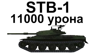 STB-1. 11000 урона. Отличный бой от подписчика.