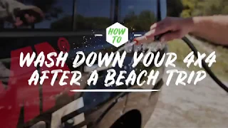 Wash Down Your 4X4 After a Beach Trip