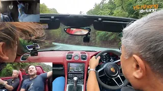 YS Drives Thomas' Spyder On Genting / Another Manual 6 Speed Fun Drive / YS Khong Driving