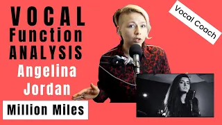 Angelina Jordan - Million Miles - New Zealand Vocal Coach Reacts and Analyses