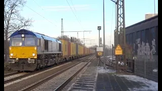 Bahnverkehr  Rail Traffic in Duisburg Rheinhausen Ost  20124