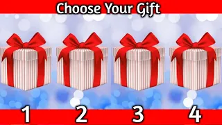 Choose Your Gift 4 🎁🎁|Guess The Present|4 Gift Box|4 Present|Pick A Present|Present Game|Gift Quiz