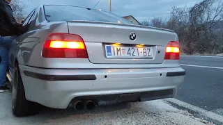 BMW E39 528i 6 cylinder sound 🔝💥💥
