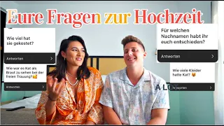 Eure Fragen zur Hochzeit Q&A