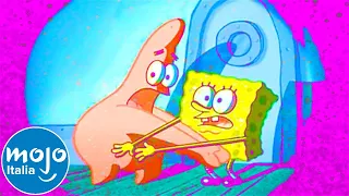 Top 10 DOPPI SENSI che NON CAPIVAMO da PICCOLI in SPONGEBOB!