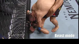 KHABIB MAULING MCGREGOR ( Slow Motion)