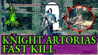 DARK SOULS REMASTERED How to beat Knight Artorias fast - Dark Souls Guide