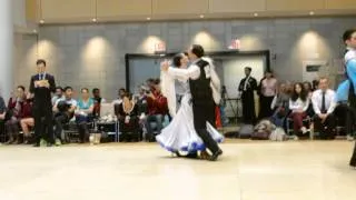 Big Apple Dancesport Challenge 2014 - Silver Foxtrot Round 1 - Charles and Ksenia