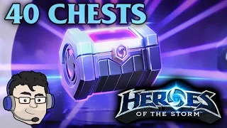 Heroes of the Storm - Opening more than 40 chests