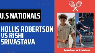 Rishi Srivastava vs Hollis Robertson | US nationals 2023