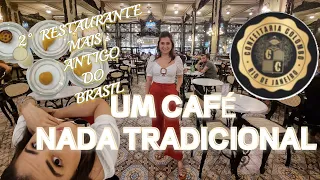 Café da tarde na Confeitaria Colombo - Rio de Janeiro / Rio Antigo