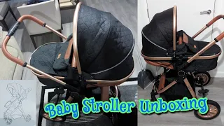 Unboxing Baby Stroller + Car Seat | Marlon Cristiano De Sousa.