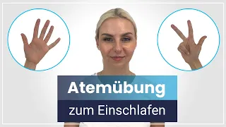 Atemübungen zum Einschlafen -  Finde mit der 4-7-8 Atemtechnik schneller in den Schlaf