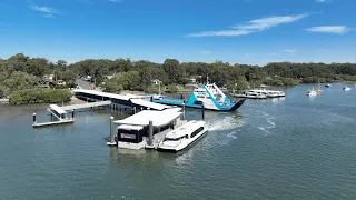 Check out the new Russell Island ferry terminal