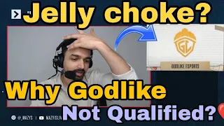 Why Godlike not qualified round 4 💔🥺 Mazy react on godlike choke?