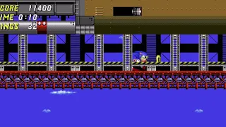 Cool shortcut in sonic 2 wing fortress zone.