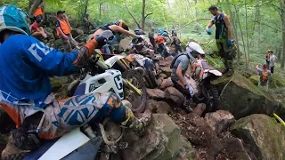 MASSIVE BOTTLENECK at Bad Medicine Hard Enduro - Race #2