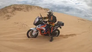 KTM 890 and 1290 Adv R in Deep Sand