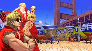 Capcom VS SNK Arrange MUGEN Playthrough - Ken (Alpha), Ken (CPS3), and Ken (CvS)
