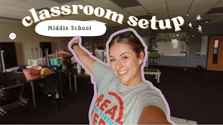 Classroom Setup Day 1 | Middle School ELA & Science