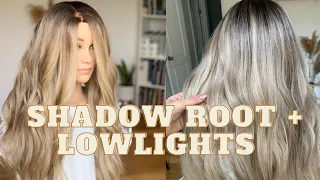 Shadow Root Tutorial with Lowlights/ Tips to Help It Blend and Color Formulas