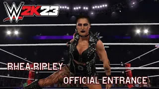 WWE 2K23 Rhea Ripley Full Official Entrance!