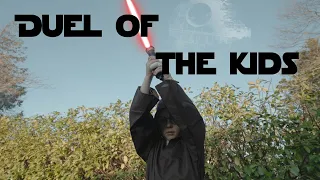The duel of the kids STAR WARS