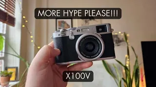 Why I want MORE Fujifilm x100v hype!!!