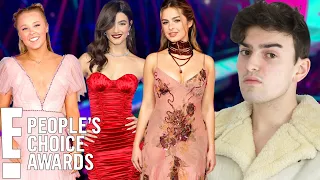 PEOPLE'S CHOICE AWARDS 2021 FASHION ROAST (stop letting the people make their own choices)