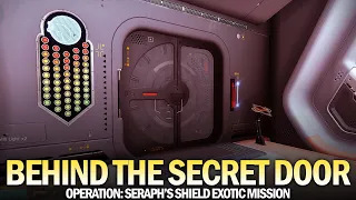 Behind the Secret Door in Operation: Seraph's Shield (All 50 Security Drones Unlocked) [Destiny 2]