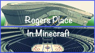 Rogers Place in Minecraft