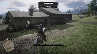 Tommy’s Friend Scolds Arthur For Giving Him Brain Damage - Red Dead Redemption 2