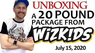 WizKids sent a 20 POUND mystery package! Let's unbox it! - July 15, 2020