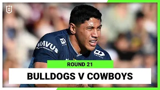 NRL Canterbury Bankstown Bulldogs v North Queensland Cowboys | Round 21, 2022 | Full Match Replay