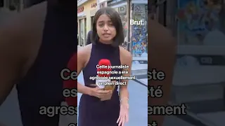 Une journaliste espagnole, Isa Balado, a été agressée sexuellement en plein direct.