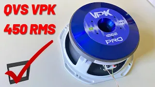 Alto Falante 10/60-PRO VPK 450w RMS QVS Audio Eletronicos MEDIO GRAVE