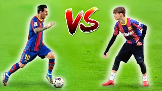 Game of T.R.I.C.K vs MESSI!!