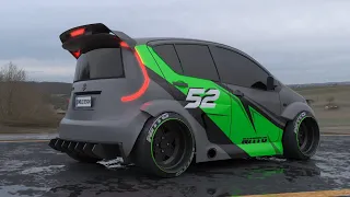 SUZUKI Ritz Modified | Nascar themed concept | Bimble Designs