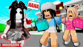 AS AMIGAS QUE PASSARAM A NOITE NO HOTEL ASSOMBRADO | Historinhas Brookhaven Roblox Bibi e Lud