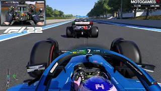 F1 22 - 5 Lap Race at Paul Ricard | Xbox Series S & Thrustmaster SF1000 Gameplay