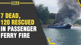 Philippines Ferry Fire: At least seven dead after blaze on two-storey passenger ferry