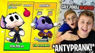 KUPIŁEM BRATU NOWĄ LEGENDĘ "KIT" ZA 175ZŁ i stało się TO! *ANTY PRANK* | Brawl Stars (Da Mian)