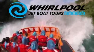 Whirlpool Jet Boat Tour - Niagara Falls, Canada - July 2019 - POV of Class 5 White Water Rapids Ride